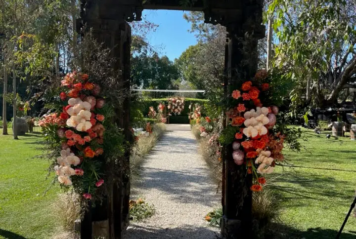 Behind-The-Scenes: MAFS Eden and Jayden’s wedding